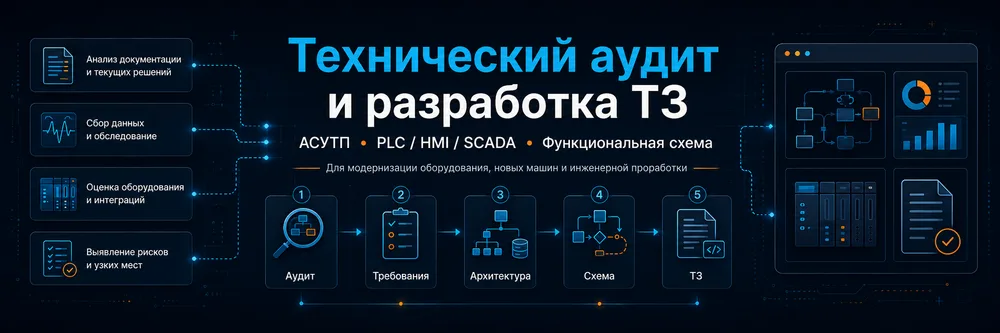 Проведу технический аудит и подготовлю ТЗ / спецификацию