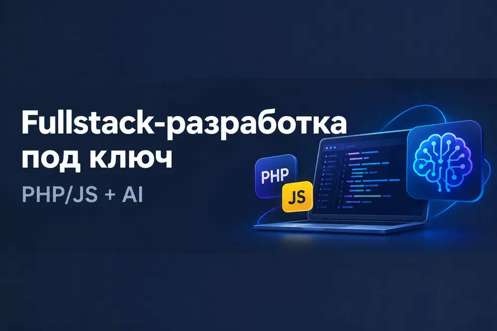 Fullstack-разработка под ключ (PHP/JS + AI)