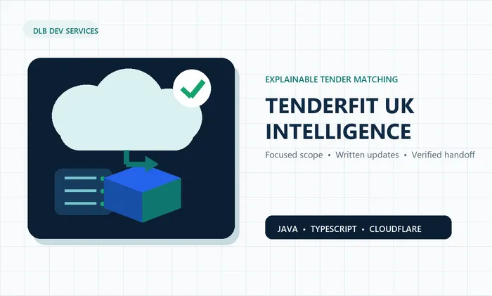 TenderFit UK - Объясняемый тендер