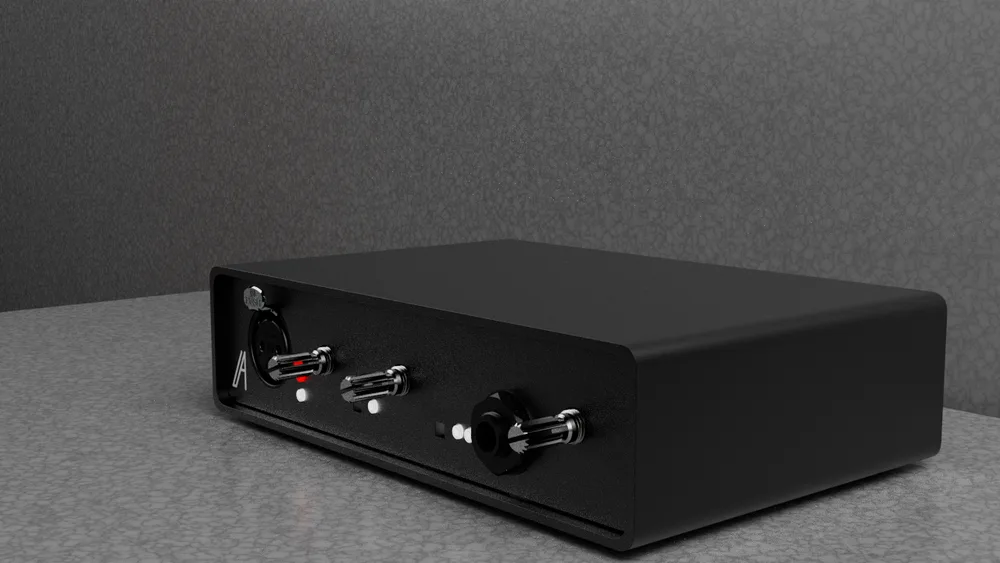 3D visualization of the product model.