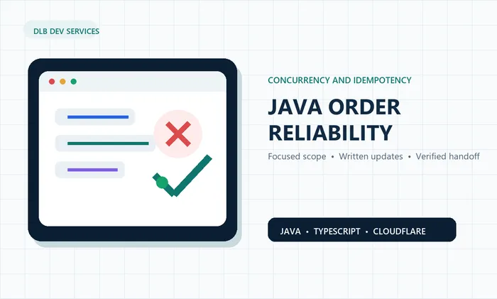 Лаборатория надежности Java Order — Concurrency & Idempotency